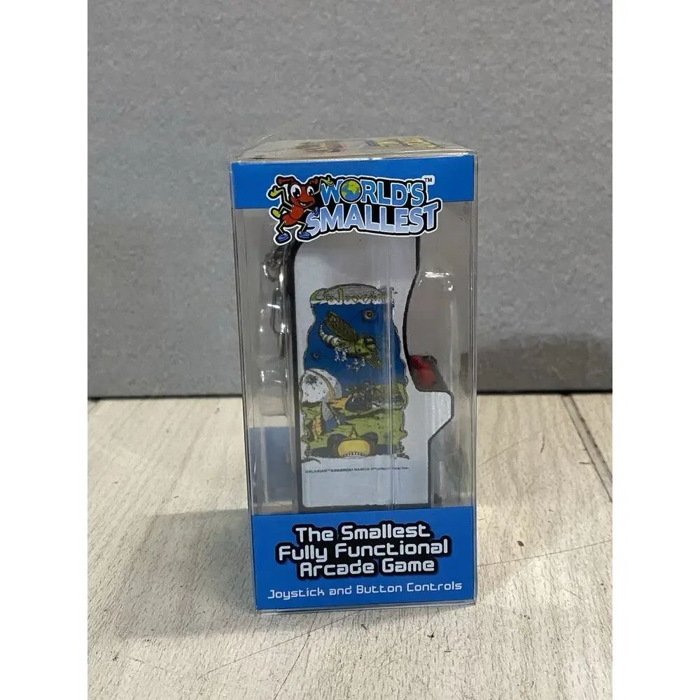 Namco Tiny Arcade Galaxian Arcade Game Worlds Smallest 2017 Keychain Collectable